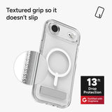 ZAGG Crystal Palace Snap with Kickstand & Camera Button - iPhone 17