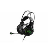 Micropack RGB四件組 有線遊戲鍵盤 滑鼠 耳機 滑鼠墊套裝 GC-410-EN-BK