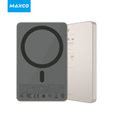 [CCC認證產品] Maxco Magnetic 5000mAh PD 20w 金屬磁吸流動電源 MP38