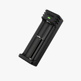 Vinnic 21700 鋰電池充電器 USB‑C 輸入 4.2V/1A 智能充電 適用 21700 SiC 電池 VPCG-NMRB01G1-BK
