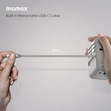 Momax 1-World+ 70W GaN 伸縮充電線旅行插座 UA18