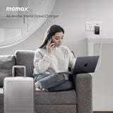 Momax 1-World+ Flow 35W 連USB-C 充電線旅行充電插座 UA21
