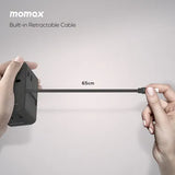 Momax 1-World2+ 100W 4接口 雙 AC 連USB-C 充電線旅行插座 UA25