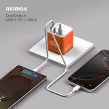 Momax 1-World 20W 2-插口旅行充電插座 UA29