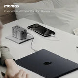 Momax 1-World+ Flow 35W 連USB-C 充電線旅行充電插座 UA21