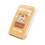 (預售產品)(3C認證)XPower x 罐頭豬LuLu M10C+ 6合1 10000mAh多功能迷你20W PD3.0+ 磁吸無線快充移動電源 (水豚)