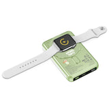 (預售產品)(3C認證) XPower x 罐頭豬 LuLu M10C+ 6合1 10000mAh多功能迷你20W PD3.0+ 磁吸無線快充移動電源 (鱷魚)