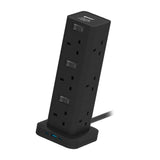 XPower Optimus12 OM12 全港首款直立式15輸出開關拖板 (3米線長 12個插頭 PD 3.0輸出)