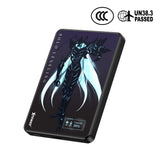 (預售產品)(3C認證) XPower x 我獨自升級MagDigita2 第2代 彩屏顯示 鋁合金 10000mAh PD3.0+QI2 磁吸移動電源 MDT2 (蟻王)