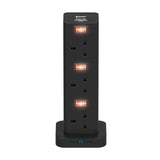 XPower Optimus12 OM12 全港首款直立式15輸出開關拖板 (3米線長 12個插頭 PD 3.0輸出)