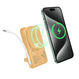 (預售產品)(3C認證)XPower x 罐頭豬LuLu M10C+ 6合1 10000mAh多功能迷你20W PD3.0+ 磁吸無線快充移動電源 (水豚)