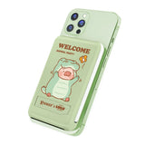 (預售產品)(3C認證) XPower x 罐頭豬 LuLu M10C+ 6合1 10000mAh多功能迷你20W PD3.0+ 磁吸無線快充移動電源 (鱷魚)