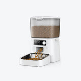 ONEISALL 寵物自動餵食器 - 單碗版 (白色)