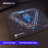 Micropack RGB四件組 有線遊戲鍵盤 滑鼠 耳機 滑鼠墊套裝 GC-410-EN-BK