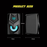 Micropack Wired Rainbow Gaming Speakers GS-02