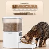 ONEISALL 寵物自動餵食器 - 單碗版 (白色)