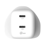 Momax 1-Charge 45W 雙輸出 GaN 充電器 UM81