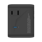 Momax 1-World² 45W 五插口雙AC 旅行充電插座 UA31