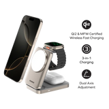 Momax 1-Charge Q.Port Qi2 三合一磁吸無線充電支架 UD36