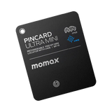 Momax PinCard Ultra Mini 充電式迷你 Find My 全球定位器 (支持 UWB) BR18