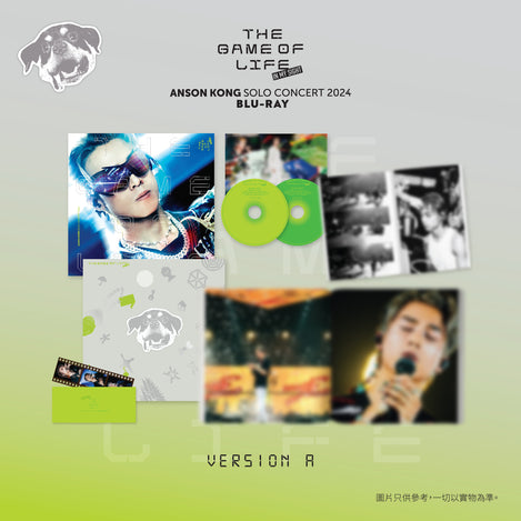 (預售 Pre-Order) Ver.A Anson Kong 江𤒹生 "The Game of Life" 個人演唱會 2024 (雙碟 Bluray)