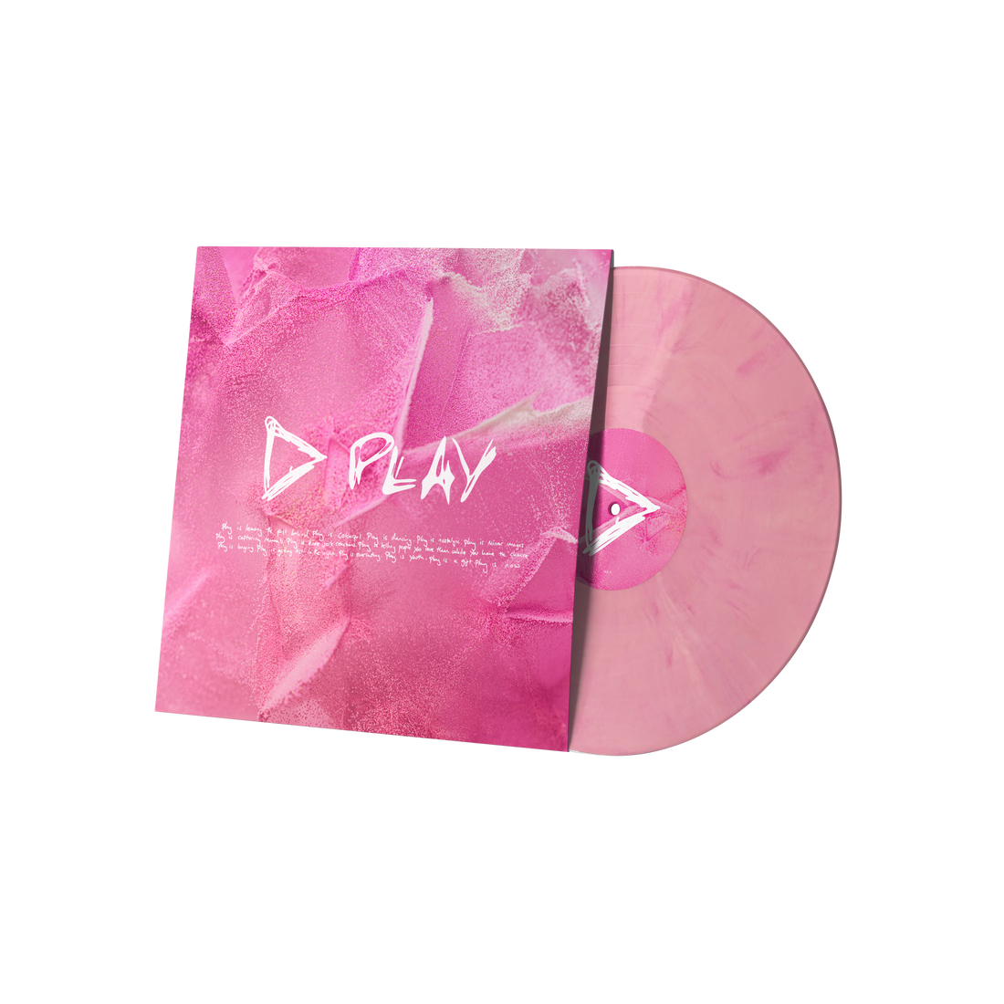 Ed Sheeran - Play (Pink and White Marbled LP)