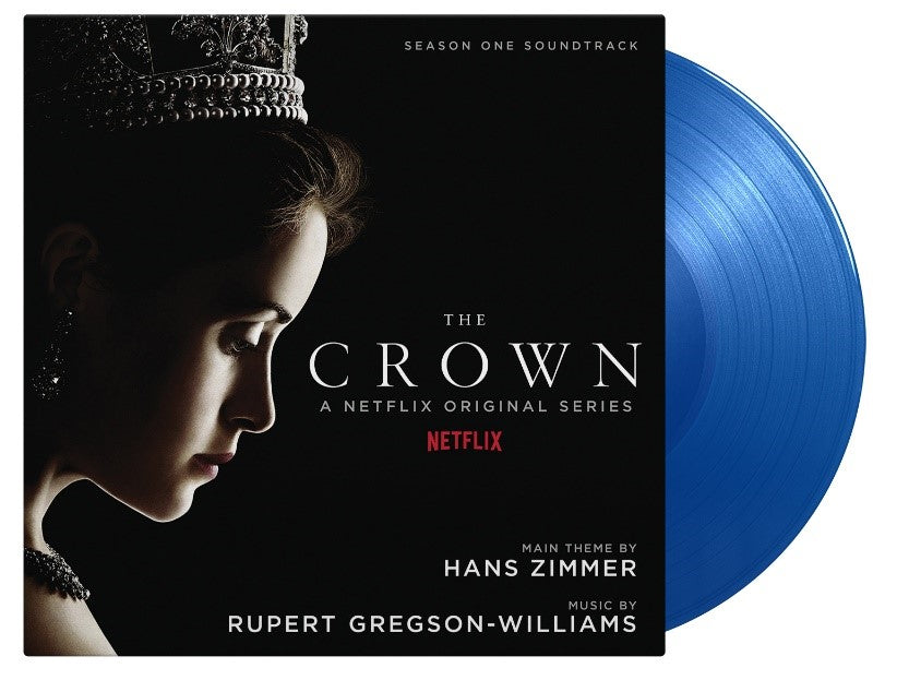 THE CROWN SEASON 1 (Royal Blue Colored 2 Vinyl)-HANS ZIMMER & RUPERT GREGSON-WILLIAMS