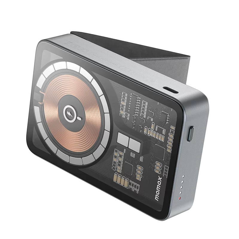 Momax Q.Mag Power 11 磁吸無線充流動電源連支架10000mAh IP111
