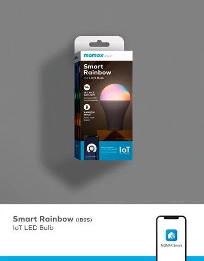 Momax Smart Rainbow IoT智能LED燈泡 (RGB)